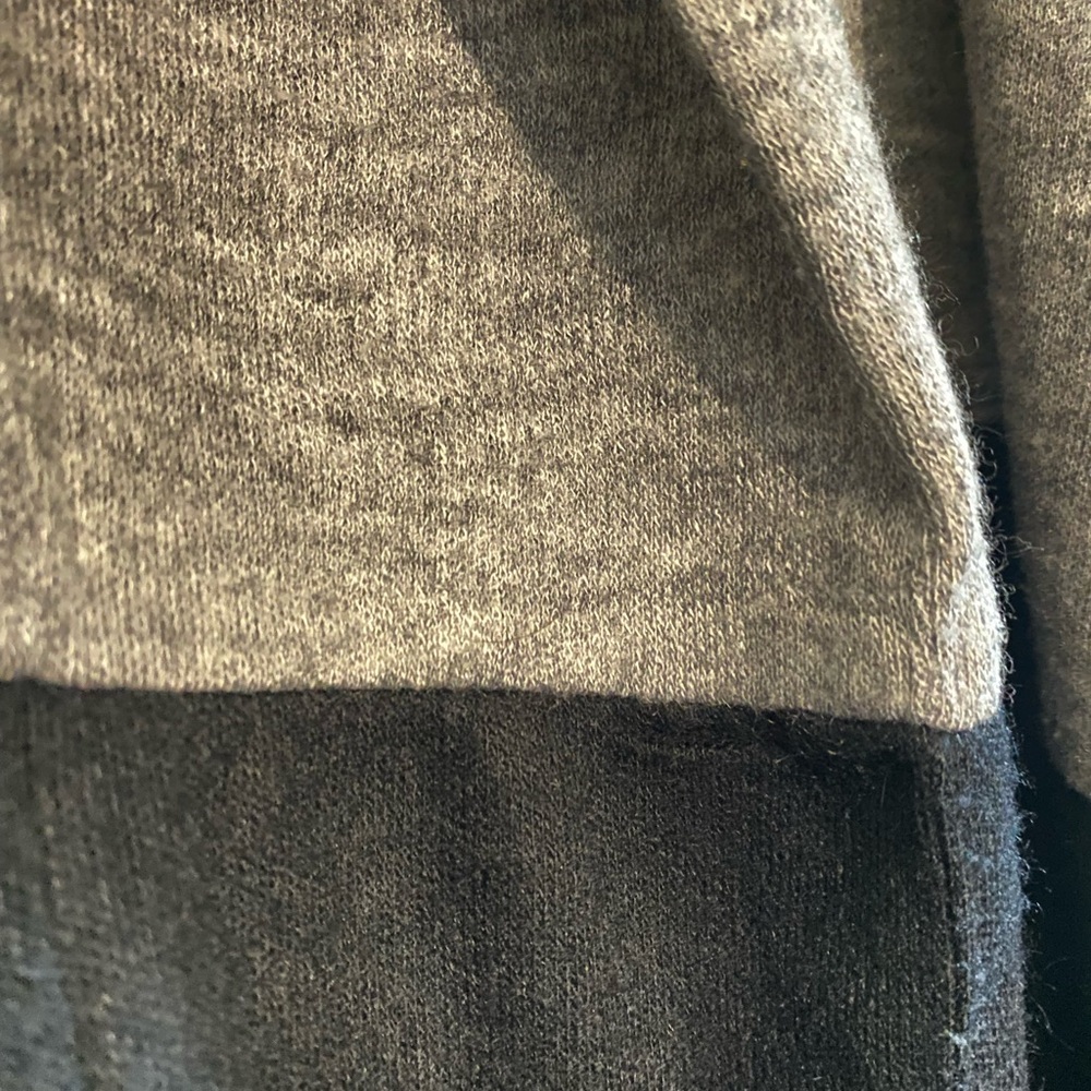 #39 Doe And Rae Block Color Cardigan Size Xtra Sm… - image 2